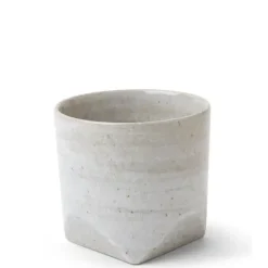 Teacup Faceted Grey