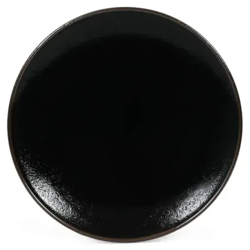 Tenmoku 11.25" Round Plate