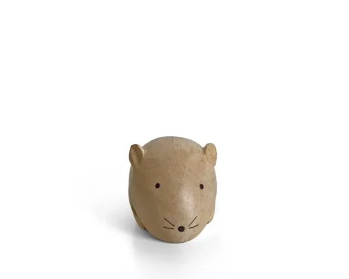 T-Lab Wooden Animal Zodiac Mouse