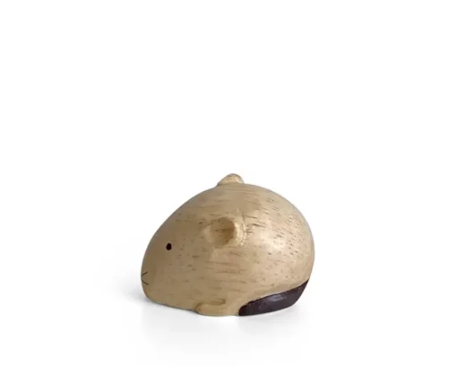 T-Lab Wooden Animal Zodiac Mouse