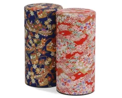 Washi Paper Tea Canister
