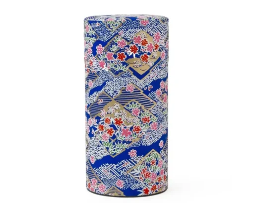 Washi Paper Tea Canister