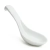White Porcelain Soup Spoon With Stopper