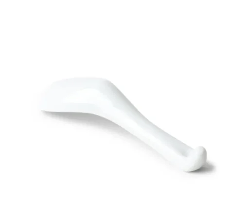 White Porcelain Soup Spoon With Stopper
