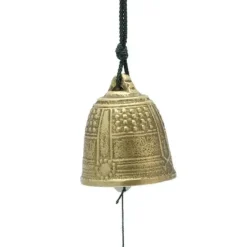 Wind Chime Temple Bell Gold Xl